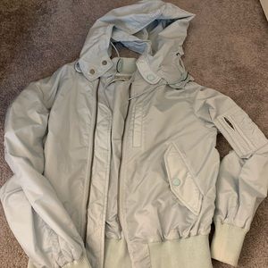 Coach windbreaker - light blue